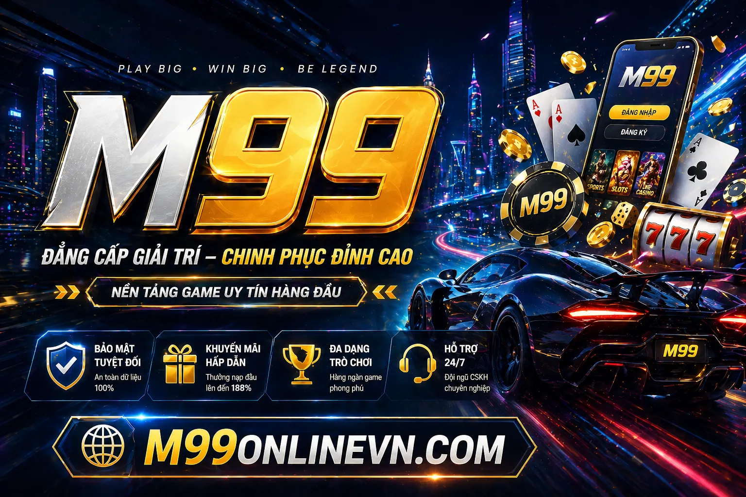 Banner khuyến mãi hấp dẫn từ 23vin login